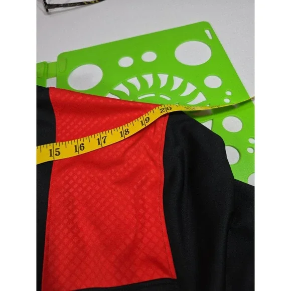 Under Armor Black and Orange Men's Heat Gear‎ Polyester Athletic Shirt Size 2XL - Picture 9 of 9